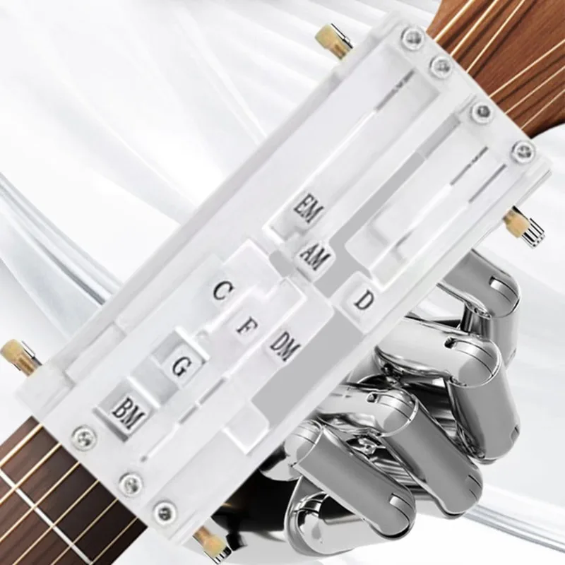 A Must-have Learning Accessory for Beginners, Guitar Chord Press, Portable One Key Chord Aid Tool, Suitable for Beginners