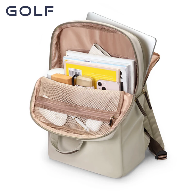 GOLF Business Backpack Women Work Slim Laptop Backpack 15 6 inches 13 inch Back Pack Laptop Bag Travel Simple Waterproof Nylon 5