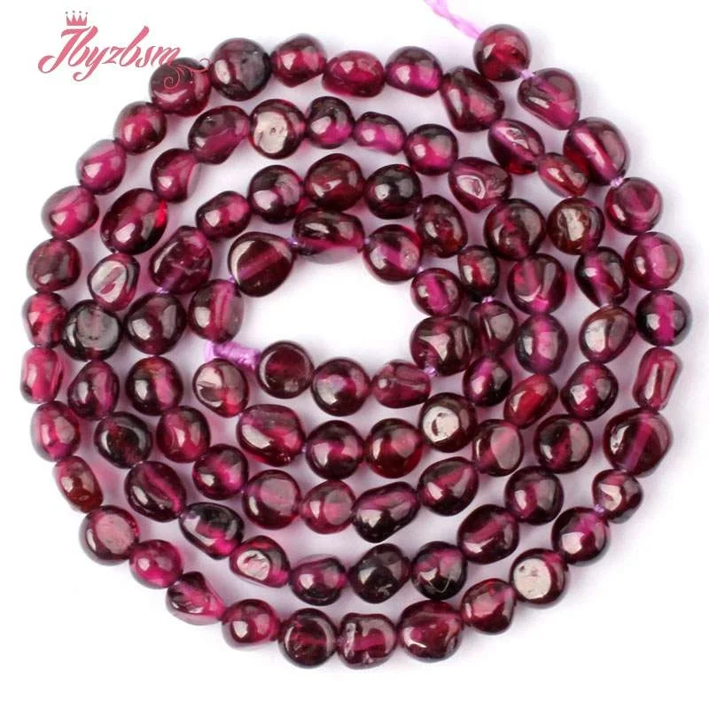 2x4-3x5mm Irregular Shape Bead Red Garnet Chips Natural Stone Beads For DIY Necklace Bracelets Jewelry Making 15&quot Free Shipping |
