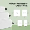 Full Size Mattress, 8 Inch Gel Memory Foam Mattress in a Box, Fiberglass Free, Breathable Mattress for Cooler Sleep Supportive 5