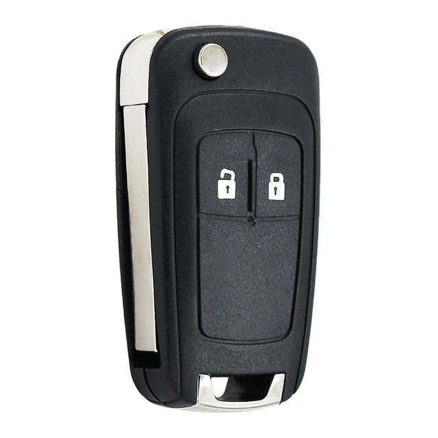 Ecusells flip remote key shell case klappbares autos chl üssel gehäuse für  opel vauxhall insignia astra j zafira b meriva hu100 ungeschnittene klinge  - AliExpress