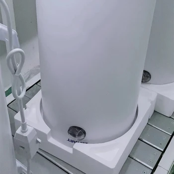 Vertical storage electric water heater 50L household bath temperature visible household water heater 1