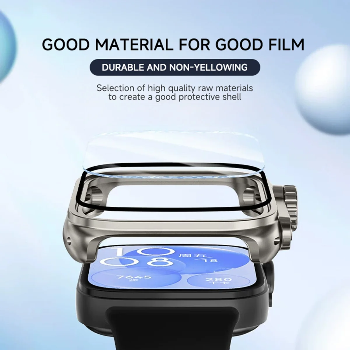 Durable Nylon Strap with Protective PC Case and Sports Bracelet