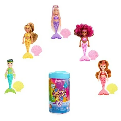 Barbie Color Reveal Mermaid Doll 7 Surprises  Barbie Color Reveal Shimmer  Series - Dolls - Aliexpress