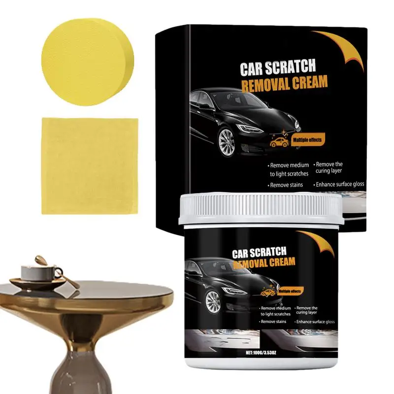 

Аксессуары для ремонта автомобильной краски и царапин, чистящие Принадлежности для автомобилей с губкой и полотенцем, средство для ухода за воском и полировкой