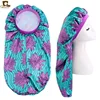 Extra Large African Women Satin Long Hair Bonnets Female Sleeping Cap For Long Curly Hair Night Cap Headwrap Headwear Chemo Hats 4