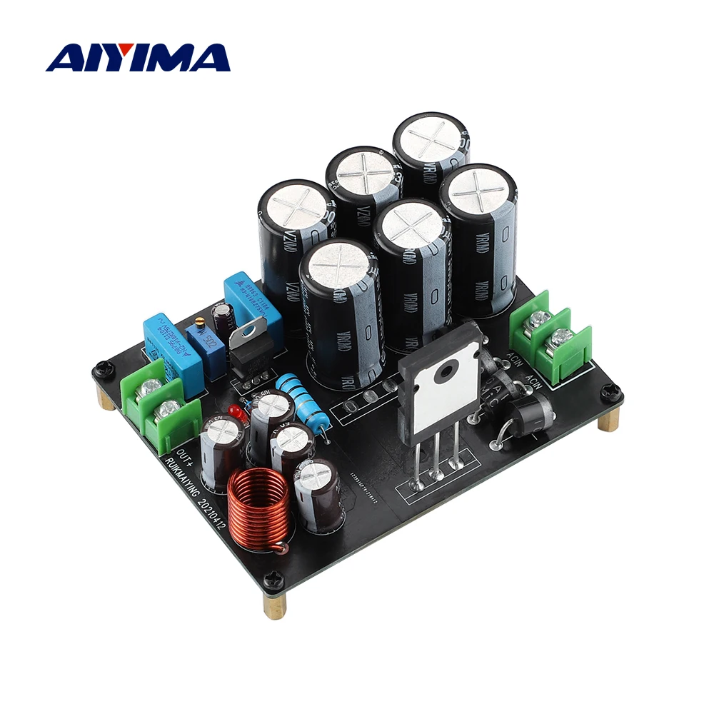 Aiyima 10a 2sa1934 Placa de Alimentação Ajustável Alta Estabilidade Linear Grande Fonte de Alimentação Atual Baixo Ruído Amplificadores de Energia Diy - Image 2