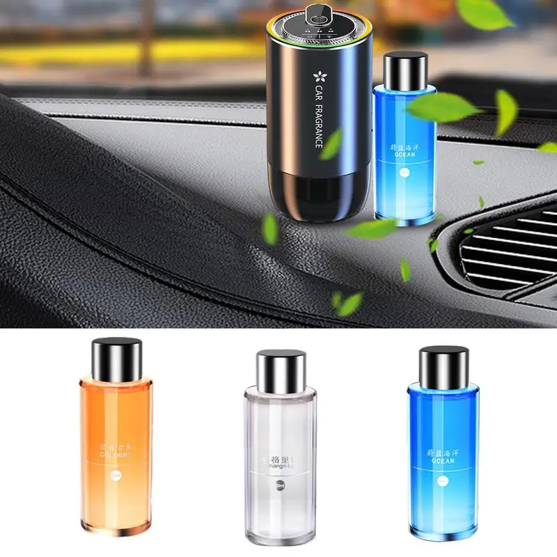 

Car Oil Diffuser Aromatherapy Air Humidifier Portable Mini USB Aroma Diffuser Car Air Purifier Aroma Air Freshener With LED Ligh