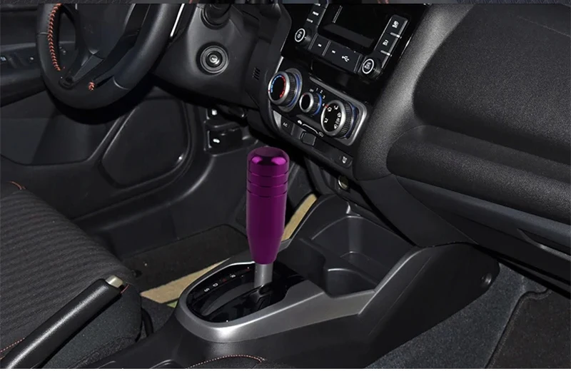 Individualität Modifikation Schalthebel, Aluminiumlegierung 13 cm Länge Auto automatischer Schaltknauf mehrfarbig optional – Detail 5