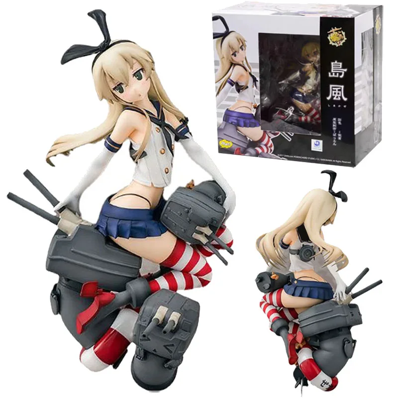 

In Stock Original Phat! Shimakaze Kantai Collection Anime Figure Model Collecile Action Toys Gifts