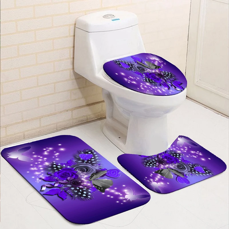 E-Bath Rug Mat-3Pcs