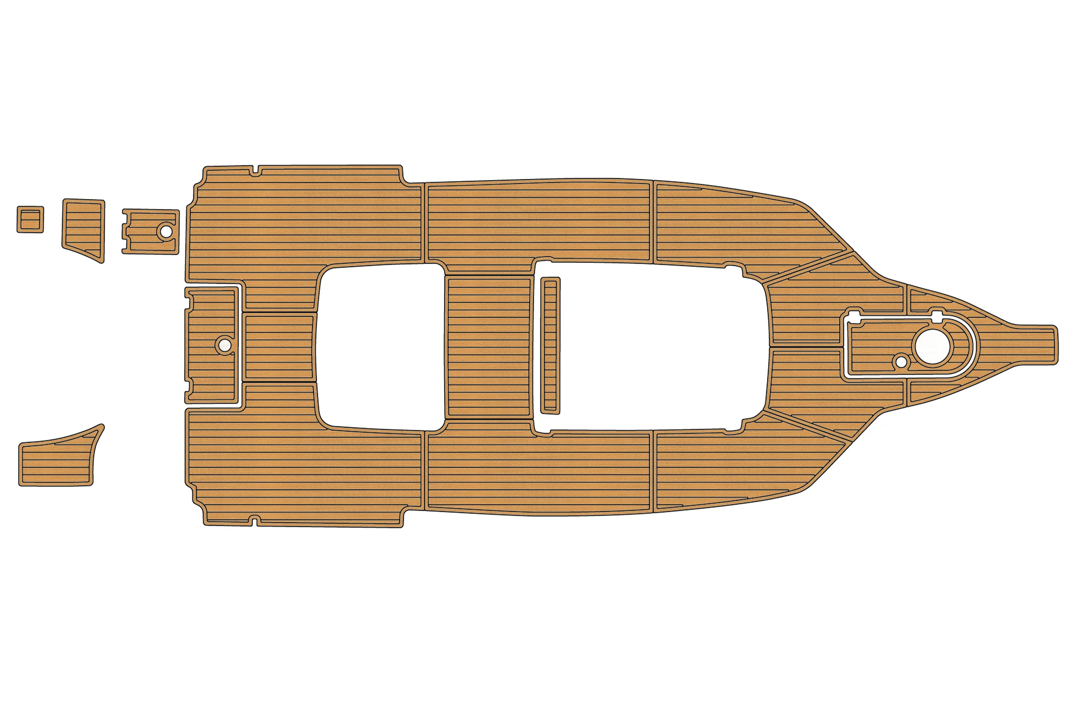 

2015-Tidewater-280 кабина, плавательная платформа 1/4 дюйма, 6 мм, искусственный ковер EVA, для водных лыж, яхты, лодки, нескользящий напольный коврик