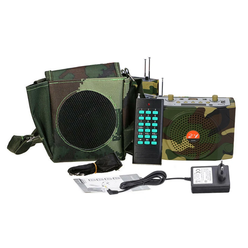 Description Picture 2 of item2pcs 38W Hunting Speakers Solid Sound Decoy Player Resonant Electronic Bird Caller MP3 Amplifier Wear-resistant Kit