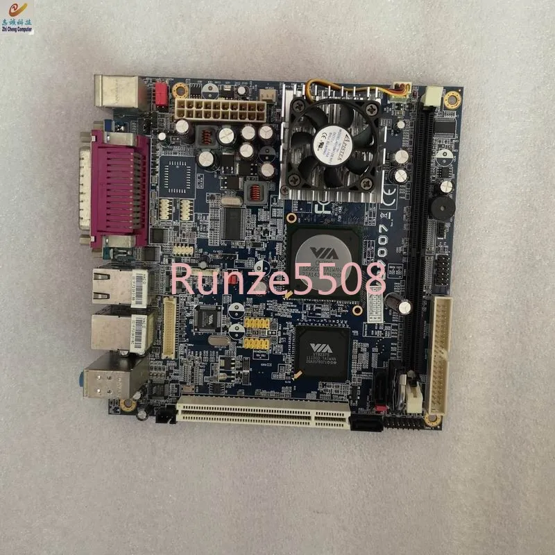 Weisheng через Vb7007, промышленная Женская мини-материнская плата ITX POS 17*17 Dual Nic DDR2 память