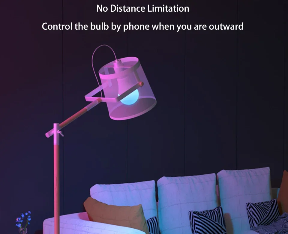 Description Picture 6 of itemTuya WiFi Smart LED Bulb Lights E27 RGB CW Dimmable LED Lamp 12W 15W 18W APP Voice Control Works With Alexa Google Assistant