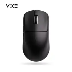 VXE Dragonfly R1 High - Performance Wireless Mouse - Intelligent Speed & Low Latency for Gaming & Office Use (Black R1 S)