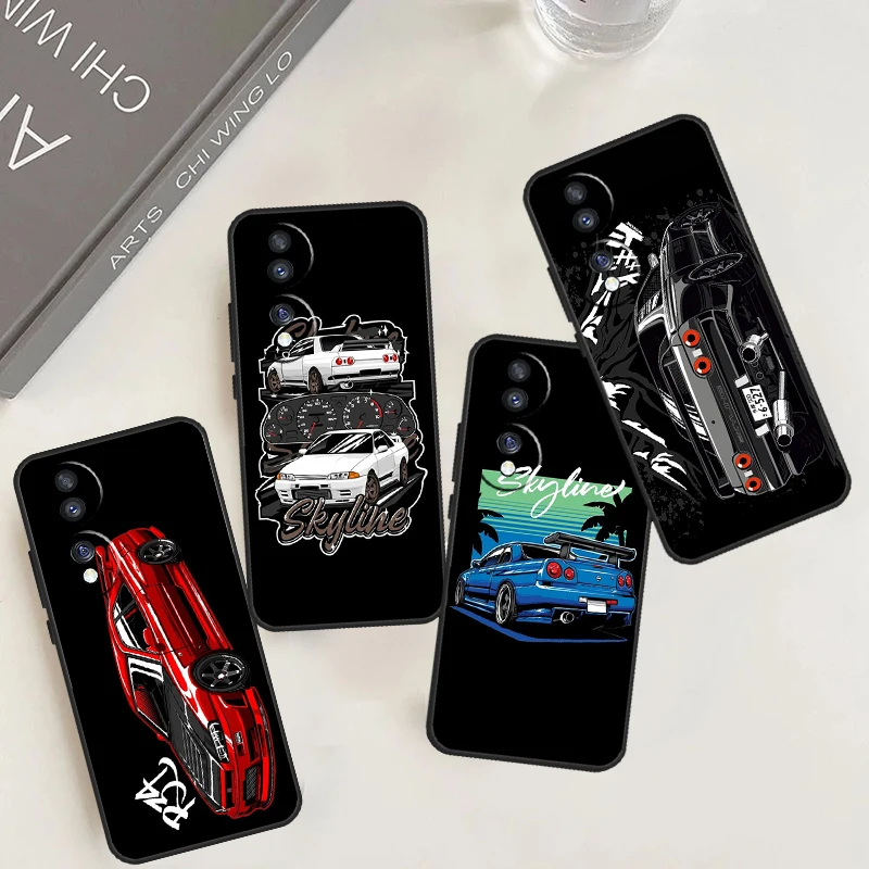 Skyline GTR R32 Theme Phone Case Cover