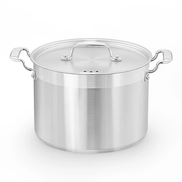 18/8 Food Grade Heavy Duty Large Stock Pot - China Cookware and Stainless  Steel Cookware price