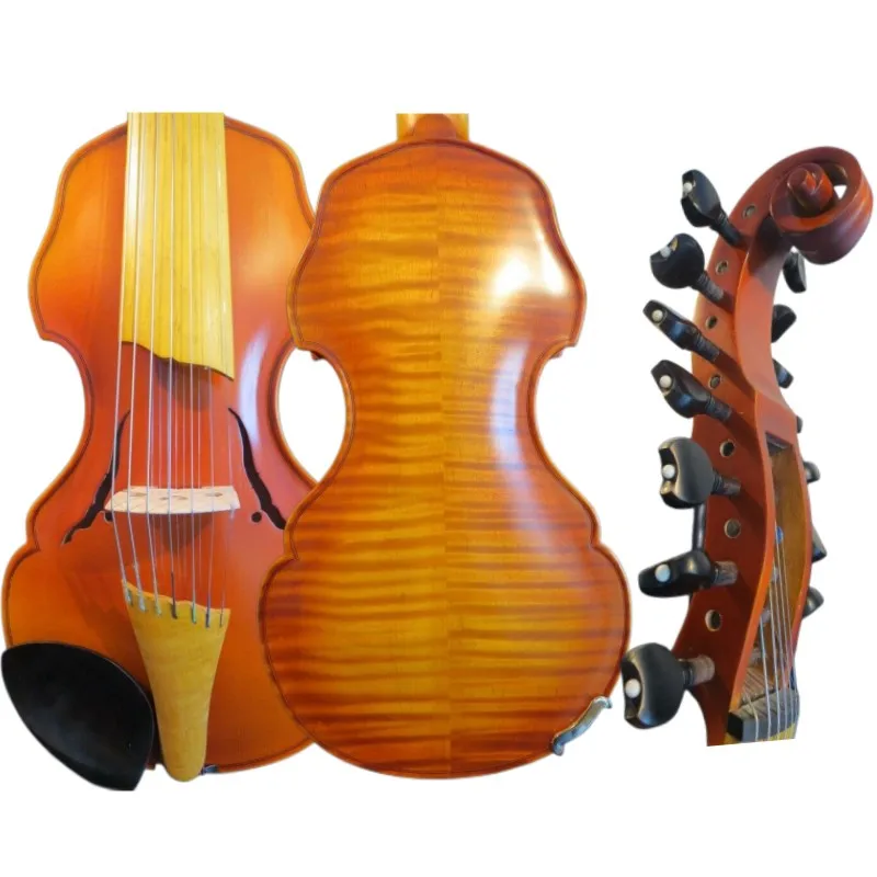 Stile Barocco Canzone Di Marca Professione Maestro 7X7 String 14 "Viola D'Amore #13942