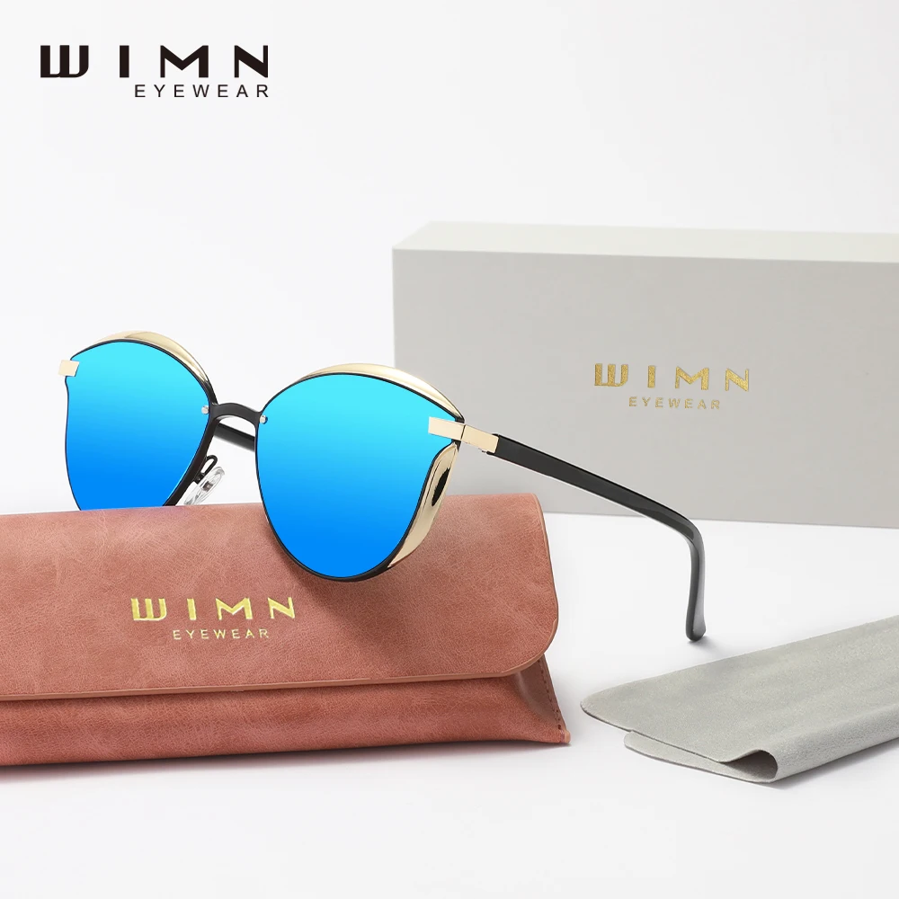 WIMN Brand Polarized Sunglasses For Women UV400 Luxury Design Ladies Elegant Sun Glasses  Fashion Cat Eye Eyewear Holiday 4