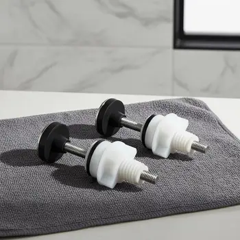 Set di bulloni di fissaggio per serbatoio WC, 2 pezzi, universali, facili da installare, accessori per la riparazione del WC, per lavori di ristrutturazione del bagno di casa