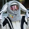 Winter Warm Ski Helmet Cover Comfortable Soft Fleece Skiing Head Warmer Cartoon Cute Rabbit Ear Decorative Helmet Cover Hat 5