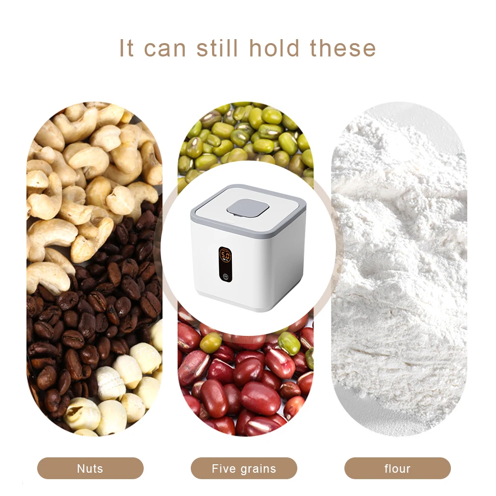 Airtight Rice Storage Container with Measuring Cup