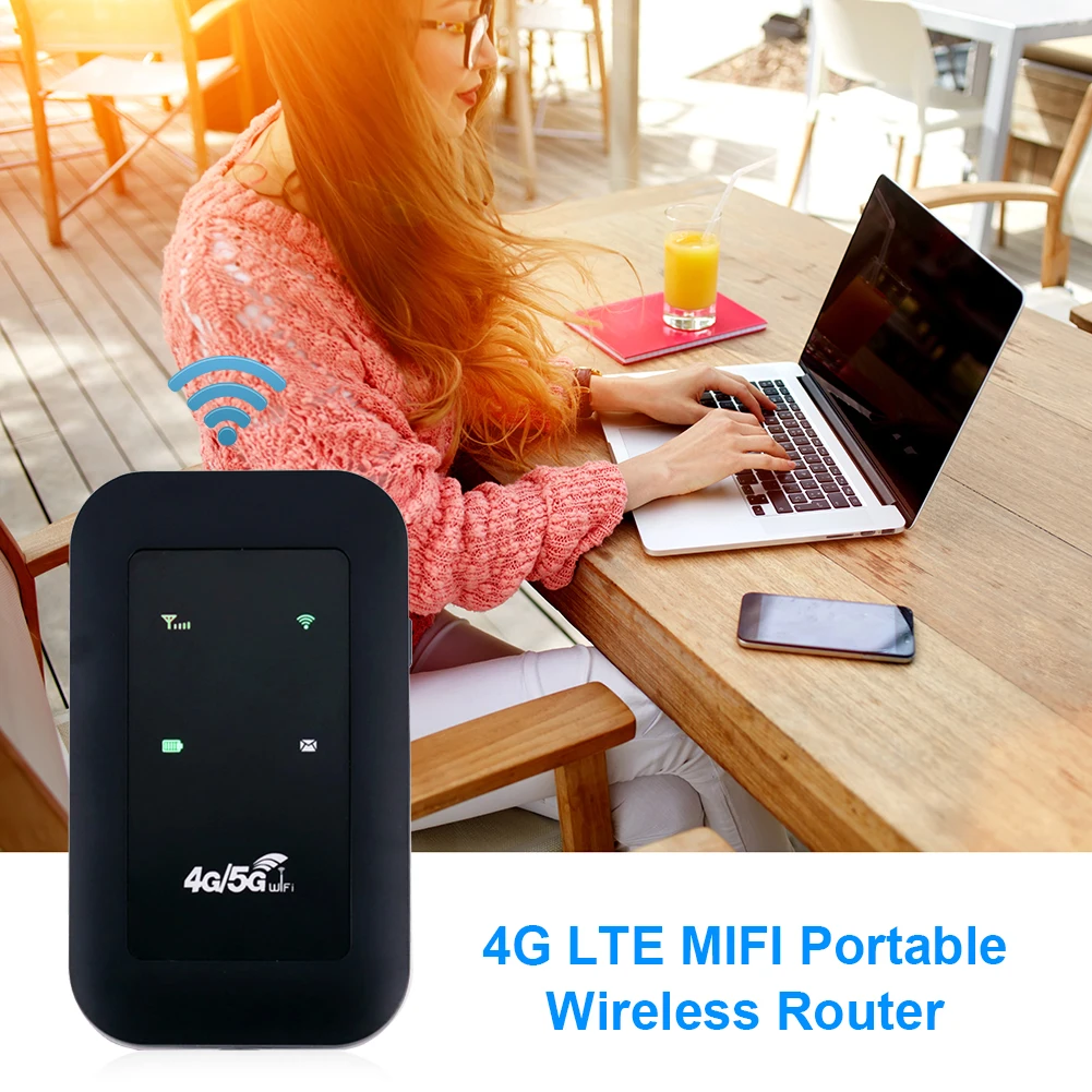Portable 4G LTE Wireless Hotspot Device