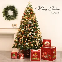 2026 New Christmas Tree Living Room Home Christmas Scene Decoration Handmade Decoration Set Small Gifts 2