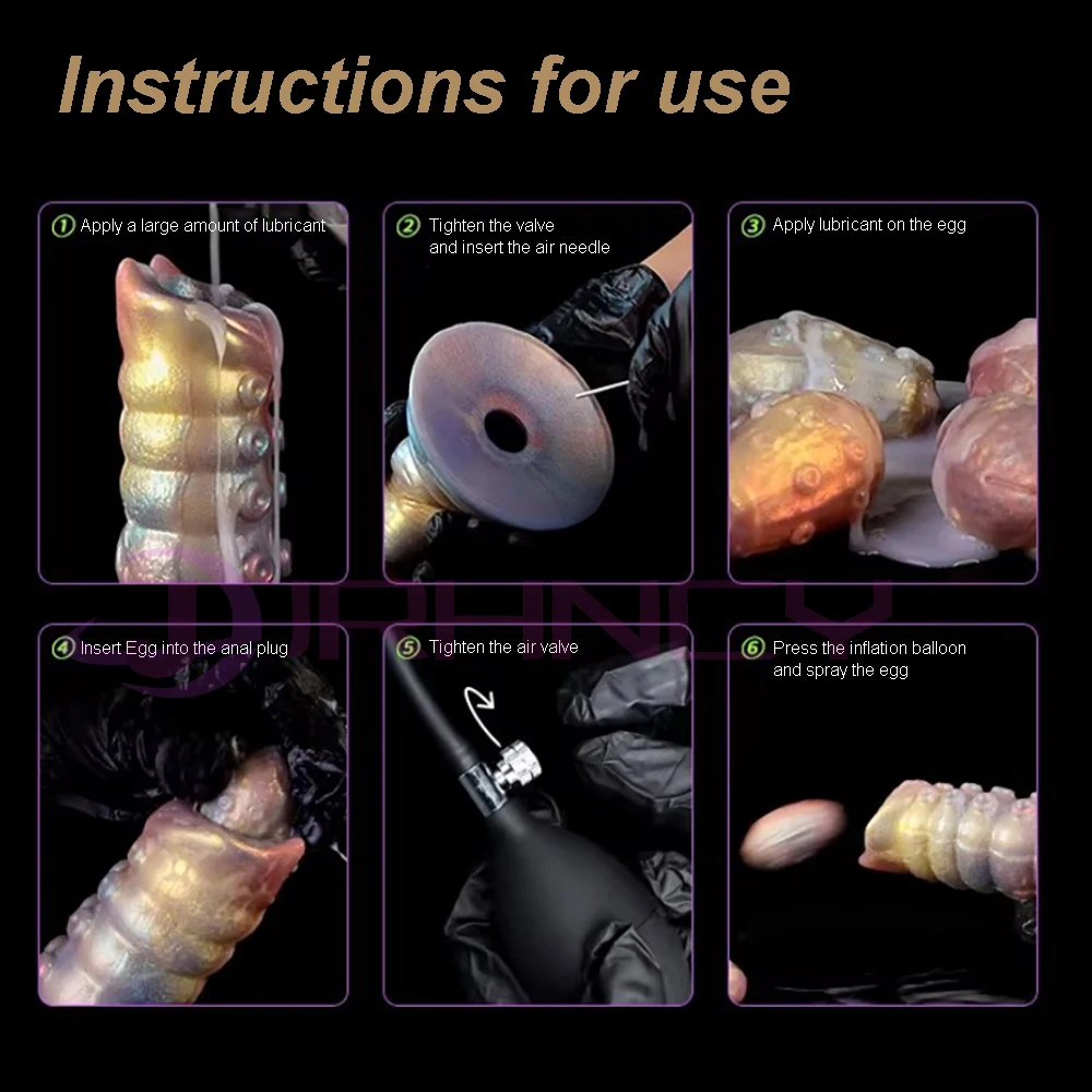 Aufblasbarer Silikon Anal-dildo Zur Prostata-stimulation_voghion.com