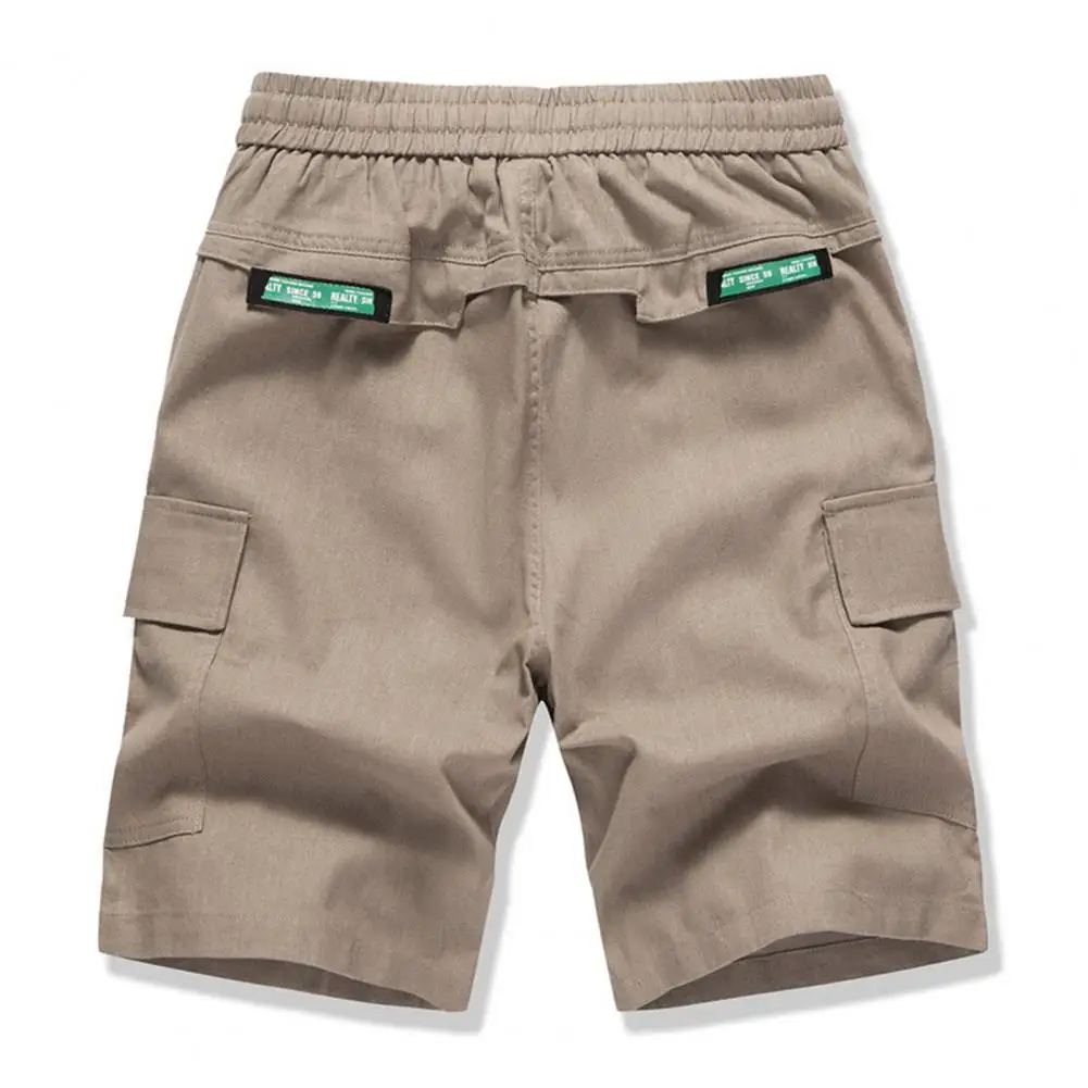 

Wear-resistant Casual Shorts Stylish Soft Men Summer Shorts Mid Waist Men Shorts