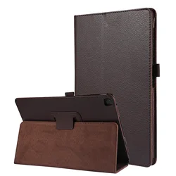 Premium Leather Tablet Case Cover - A9 plus(11inch)X210 (Brown)