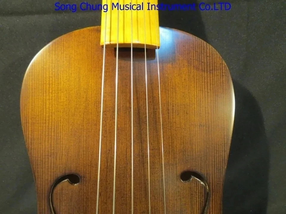 5 strings 15 3/4 " vioia,Copy of old instrument medieval Fiddle powerful sound#7840