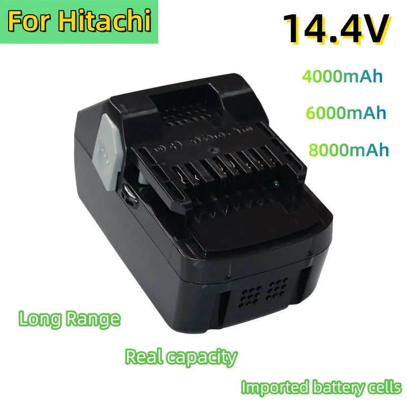 

Сменный литий-ионный аккумулятор 14,4 В 8000 мАч для Hitachi BSL1430 CJ14DSL BSL1440 CR14DSL BSL1415 DDS14DSL