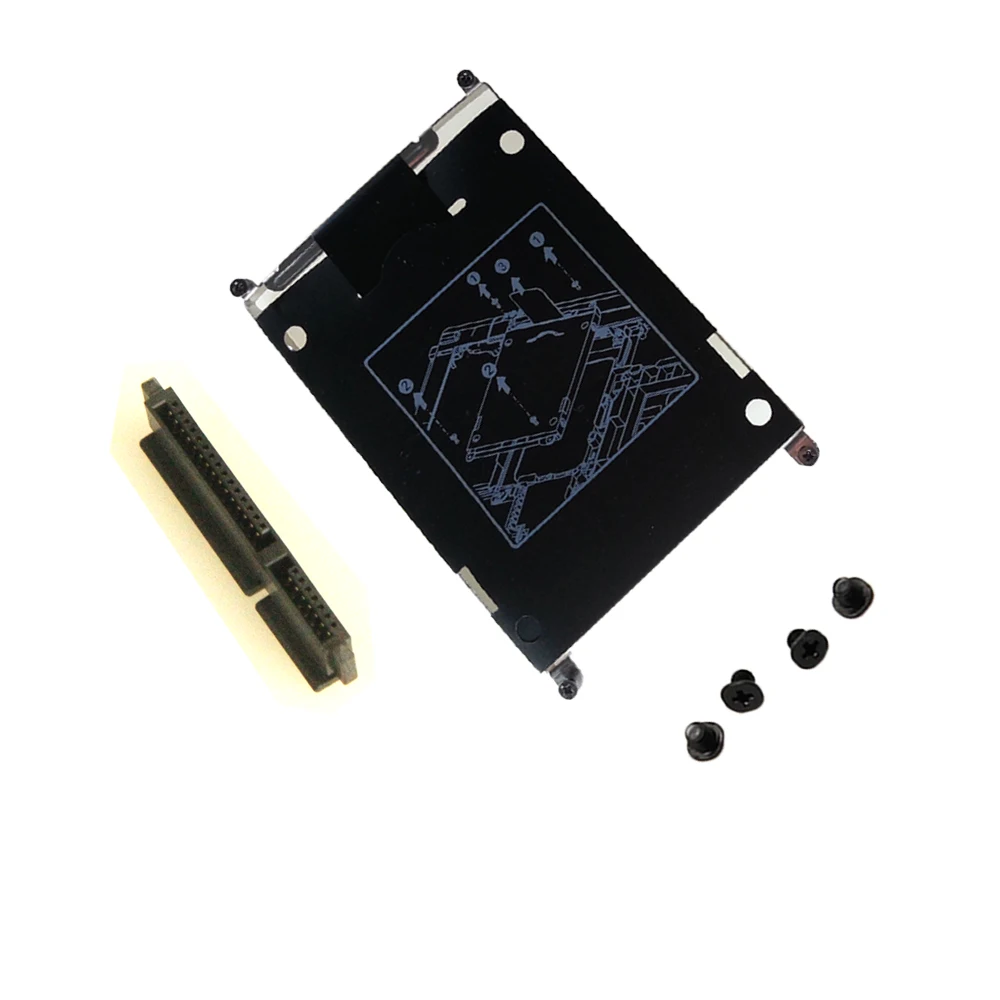 

New Laptop Repair Accessory HDD Caddy Bracket Adapter with connector for H EliteBook 2560P 2570P Hard Disk Drive Connector