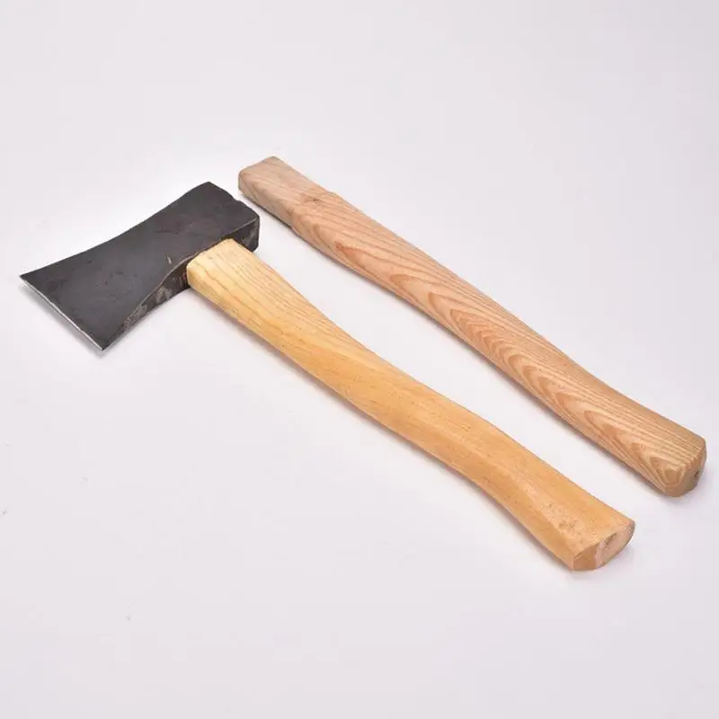Axe Handle Hammer Wood Replacement Handle Long Curved Durable Axe Handle Wood Handle For Lath Hatchet Home Farm Garden Axe 4