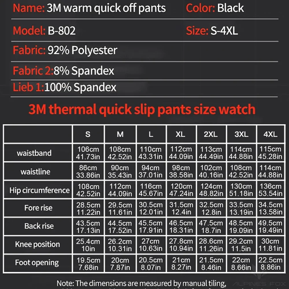 Winter Motorcycle Overpants 6