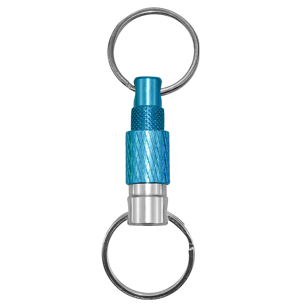 Metal Key Fob Chain For RAM 1500 - 2 Detachable Rings With Quick Release