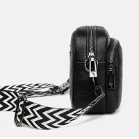 Sac à bandoulière multi-espace pour femmes, Design de mode, grande capacité, matériau PU, sac à bandoulière simple léger 2