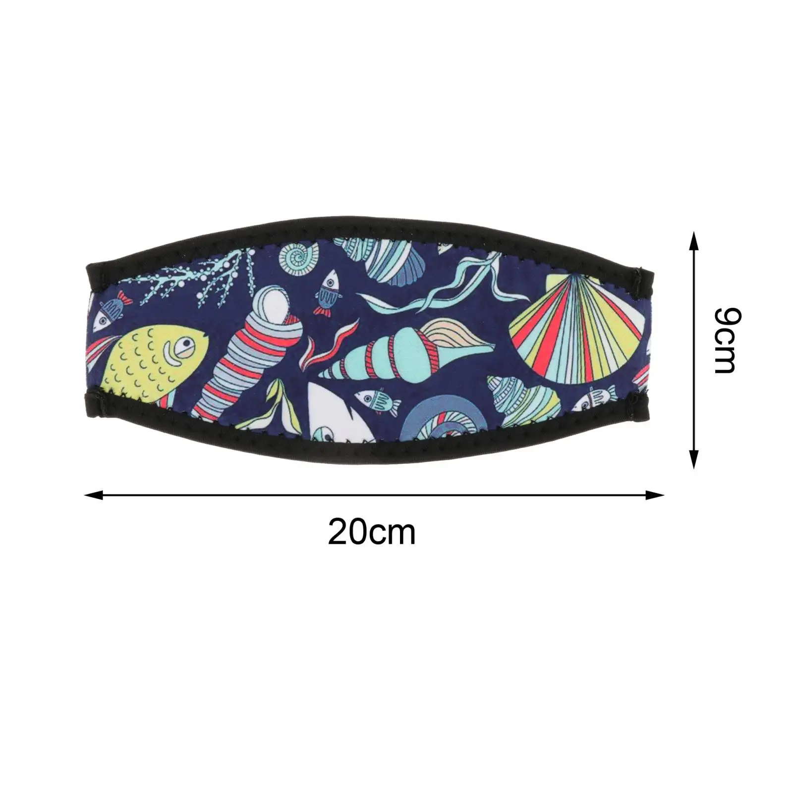 Funda De Neopreno Para Máscara De Buceo - Protege El Cabello, Ajuste Fácil, Para Natación, Snorkel Y Buceo