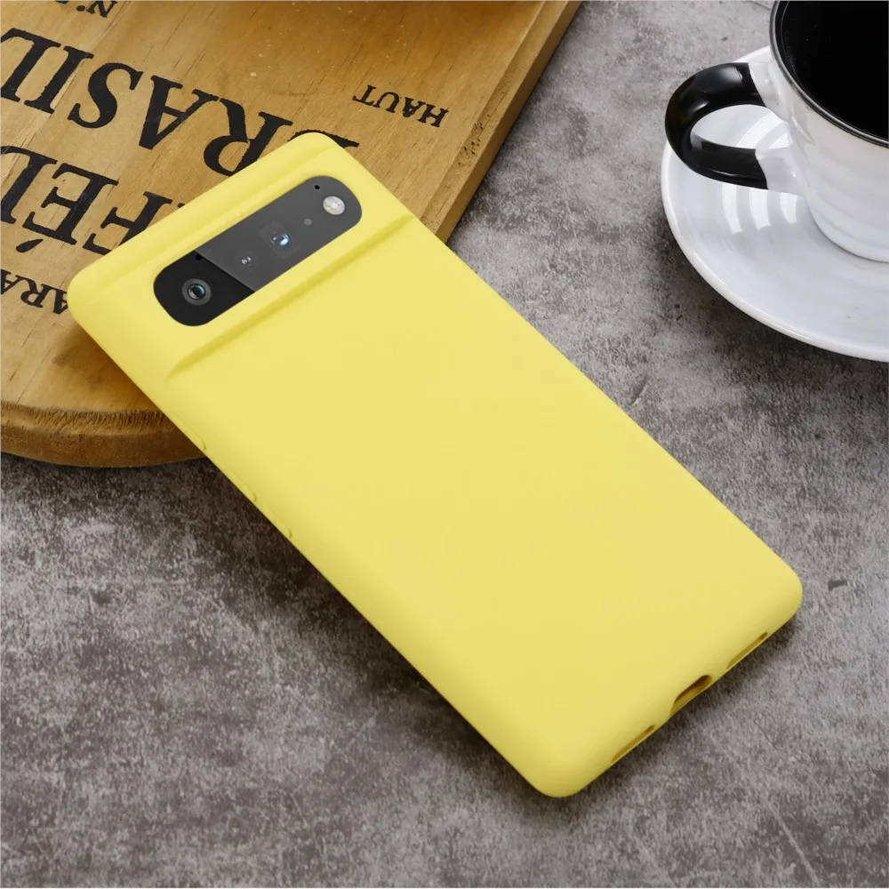 Shockproof Liquid Silicone TPU Phone Case - Sleek Protective Cover