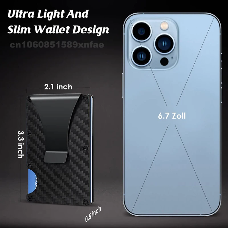 Tactical Wallet for Men AirTag Card Holder Credit Slim Front Clip RFID Blocking Minimalist Mens Gift Smart Purses with Accessory