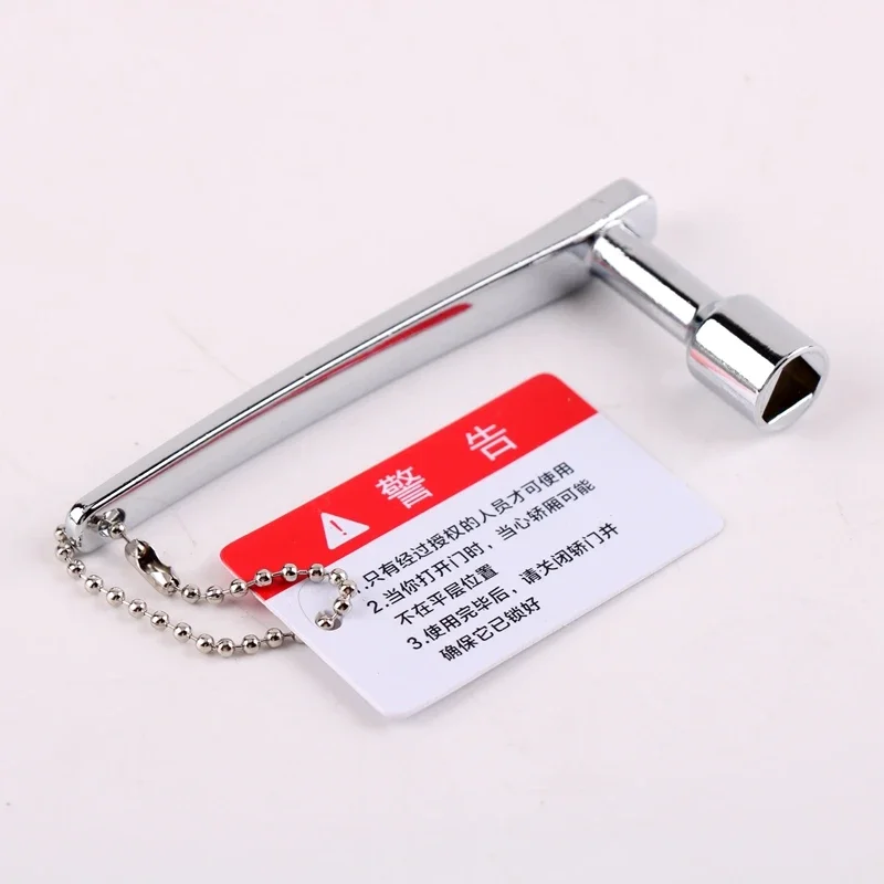 key fit for Triangle lock Square lock Airfoil for train High-speed rail Elevator and Cabinet door 1Pcs