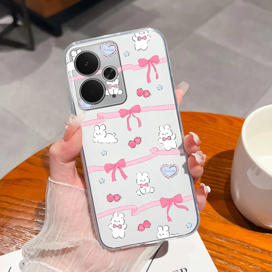 Funny Creative Transparent Phone Case - Soft TPU Silicone Lightweight Durable Shell