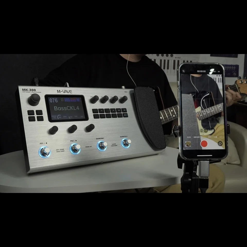 M-VAVE MK-300 ギターマルチエフェクター | ANN ニューラル モデリング
