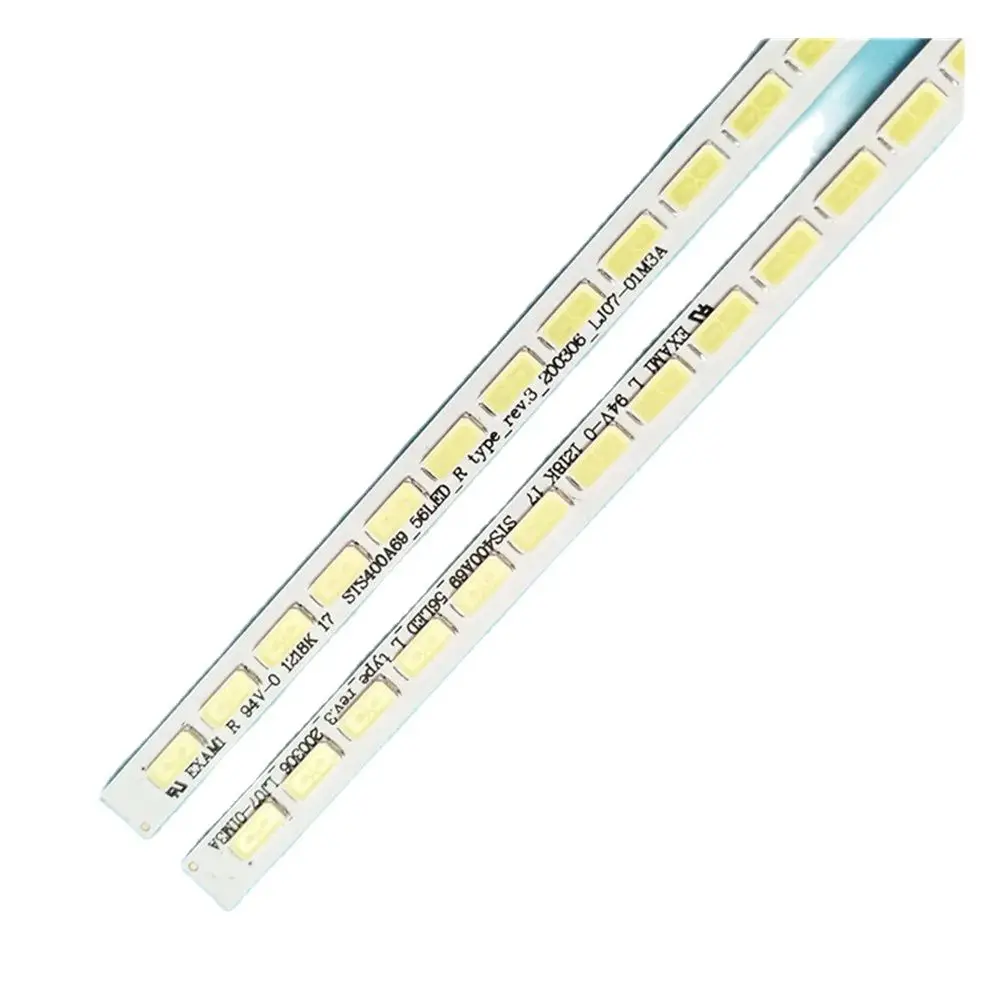 

2 шт. x 40 ''светодиодный Подсветка для SONY LJ64-03632A STS400A69_56LED_L/r_type _ Rev.3 STS400A64-56LED-REV.2 493 мм