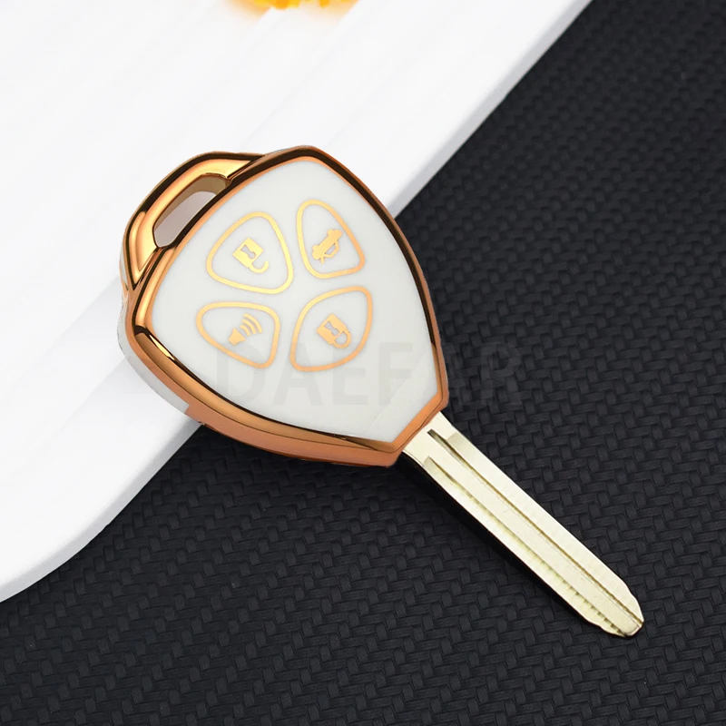 Durable TPU Remote Key Shell Case with Multi-Button Compatibility