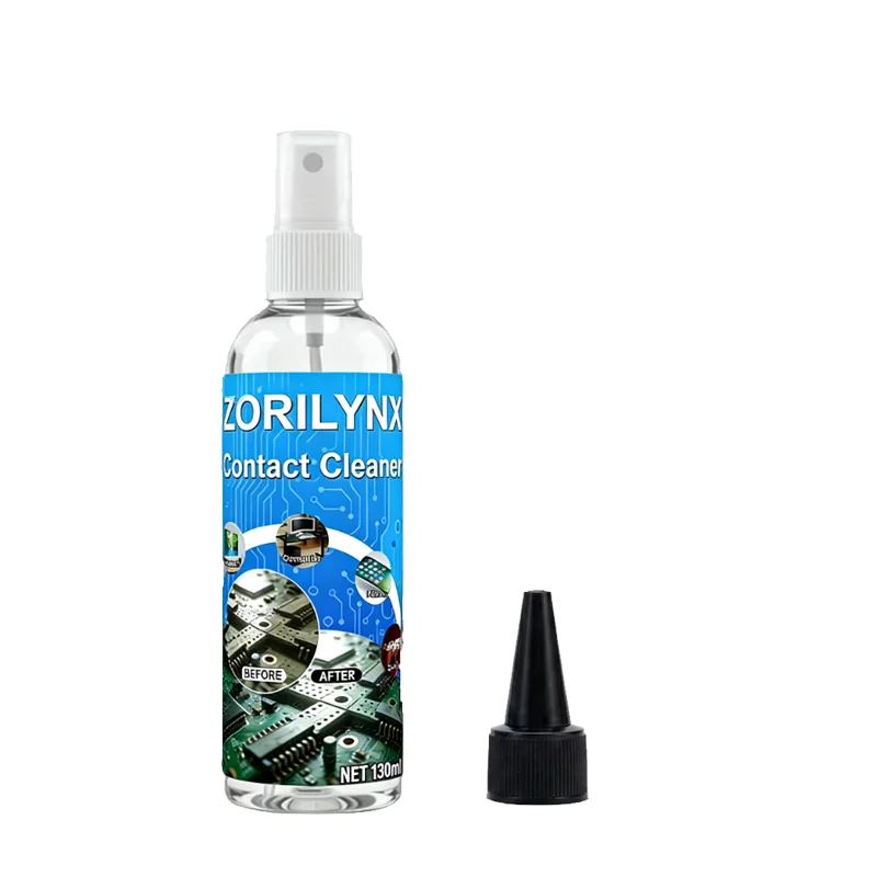 Fast-Drying Electronic Contact Cleaner Spray - 130ml Residue-Free Circuit Board Cleaning Solution