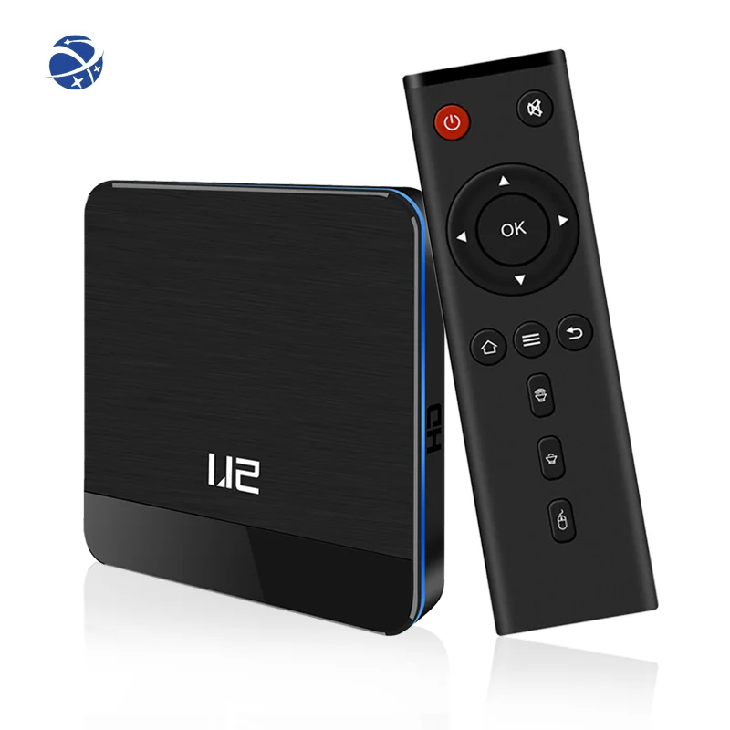 Yyhc Android Tv Box Smart U 002 Ricevitore Tv Decoder Hd Supporto Tv 4K 4Gb/32Gb Box Android