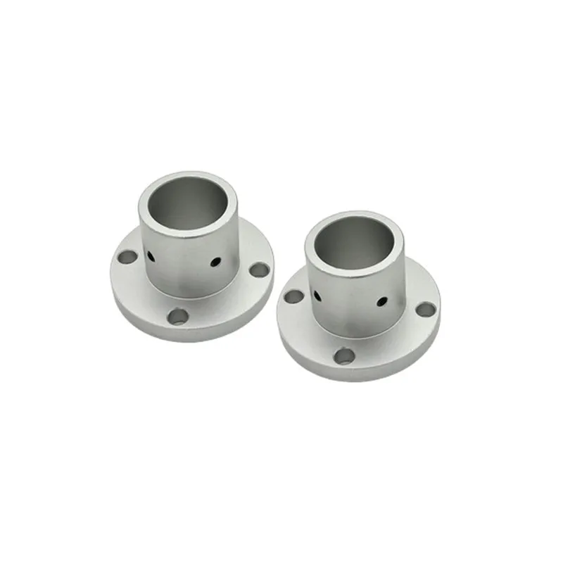 1Pcs 가이드 샤프트 지원 원형 플랜지 플랫 광학 고정 시트 구멍 직경 3mm 4 5 6 8 10 12 15 16 20 25mm